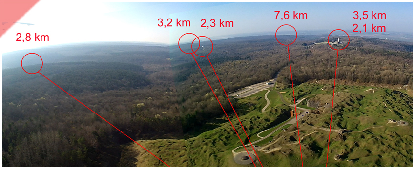 Verdun-2022-Panorama-Schlachtfeld-km-Angaben-zu-Orte-der-Schlacht-von-Fort-Douaumont-Drohne-150-Meter-Hoehe