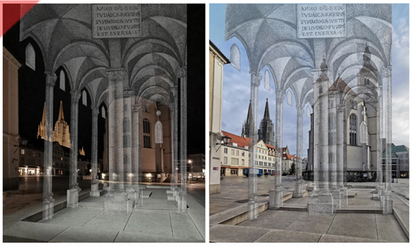 Synagoge-Innenraum-Rekonstruktion-Neupfarrplatz-Regensburg